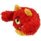 Brinquedo Pelúcia 2 em 1 Qmonster Baby Ciclope Vermelho para Cães