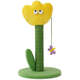 Brinquedo Arranhador Zeze Tulipa Amarelo