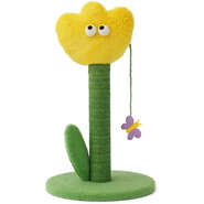 Brinquedo Arranhador Zeze Tulipa Amarelo - Tam. Único