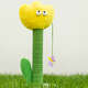 Brinquedo Arranhador Zeze Tulipa Amarelo