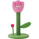 Brinquedo Arranhador Zeze Tulipa Rosa