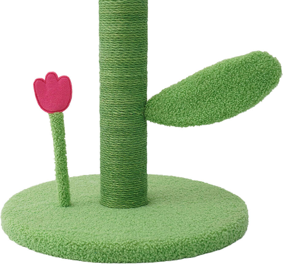 Brinquedo Arranhador Zeze Tulipa Rosa - Tam. Único