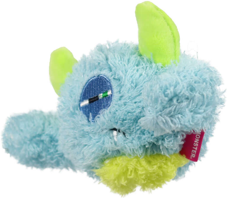 Brinquedo Pelúcia 2 em 1 Qmonster Baby Ciclope Azul para Cães - Tam. P