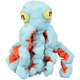 Brinquedo Pelúcia Qmonster Polvo Gigante Azul para Cães
