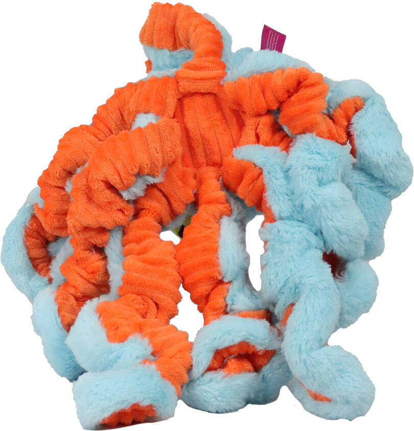 Brinquedo Pelúcia Qmonster Polvo Gigante Azul para Cães - Tam. Único
