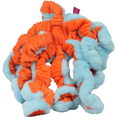 Brinquedo Pelúcia Qmonster Polvo Gigante Azul para Cães