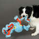 Brinquedo Pelúcia Qmonster Polvo Gigante Azul para Cães