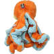 Brinquedo Pelúcia Qmonster Polvo Gigante Laranja para Cães