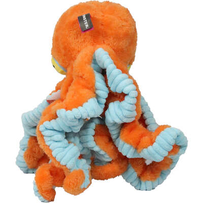 Brinquedo Pelúcia Qmonster Polvo Gigante Laranja para Cães
