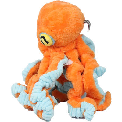 Brinquedo Pelúcia Qmonster Polvo Gigante Laranja para Cães