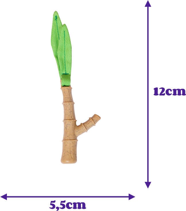 Brinquedo Mordedor Zeze Bamboo para Cães - Tam. Único