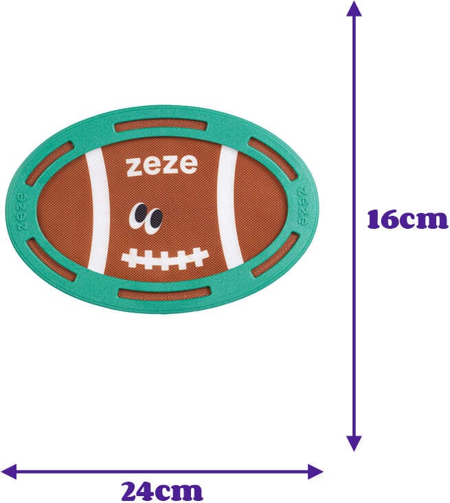 Brinquedo Mordedor Zeze Frisbe Rugby para Cães - Tam. Único