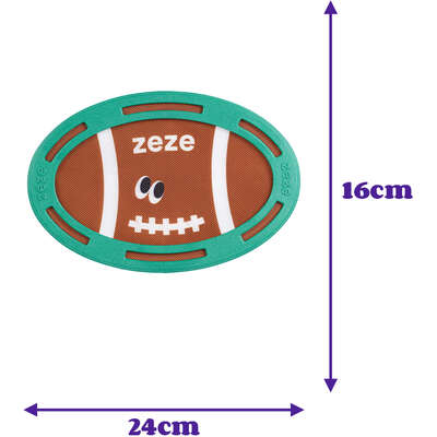 Brinquedo Mordedor Zeze Frisbe Rugby para Cães