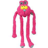 Brinquedo Pelúcia Qmonster Coelho Puxa Puxa Rosa para Cães - Tam. Único