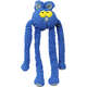 Brinquedo Pelúcia Qmonster Coelho Puxa Puxa Azul para Cães