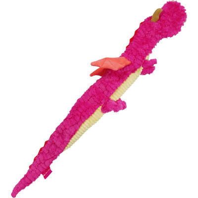 Brinquedo Pelúcia Qmonster Dragão Gigante Rosa para Cães