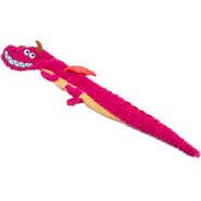 Brinquedo Pelúcia Qmonster Dragão Gigante Rosa para Cães - Tam. Único