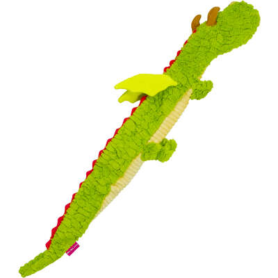 Brinquedo Pelúcia Qmonster Dragão Gigante Verde para Cães