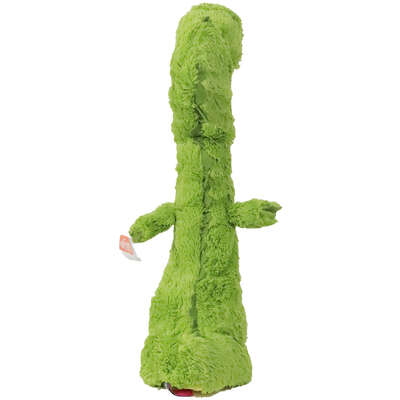 Brinquedo Pelúcia Qmonster Crocodilo Pescoço Comprido Verde para Cães