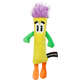 Brinquedo Pelúcia Qmonster Stickman com Catnip Amarelo para Gatos