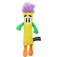 Brinquedo Pelúcia Qmonster Stickman com Catnip Amarelo para Gatos - Tam. Único
