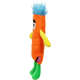Brinquedo Pelúcia Qmonster Stickman com Catnip Laranja para Gatos