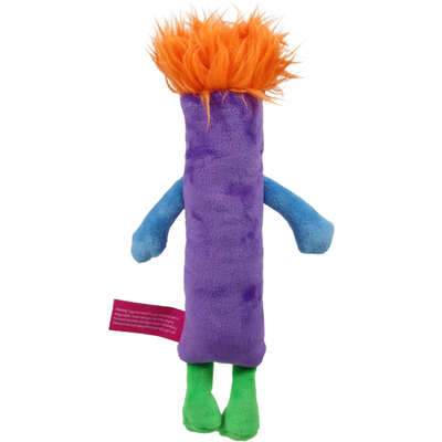 Brinquedo Pelúcia Qmonster Stickman com Catnip Roxo para Gatos”