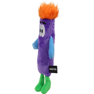 Brinquedo Pelúcia Qmonster Stickman com Catnip Roxo para Gatos”