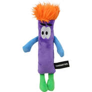 Brinquedo Pelúcia Qmonster Stickman com Catnip Roxo para Gatos - Tam. Único