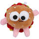 Brinquedo Pelúcia Qmonster Fast Food Hambúrguer com Catnip para Gatos