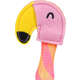 Brinquedo Pelúcia Fofos Animais Pulam Pulam Flamingo com Catnip para Gatos