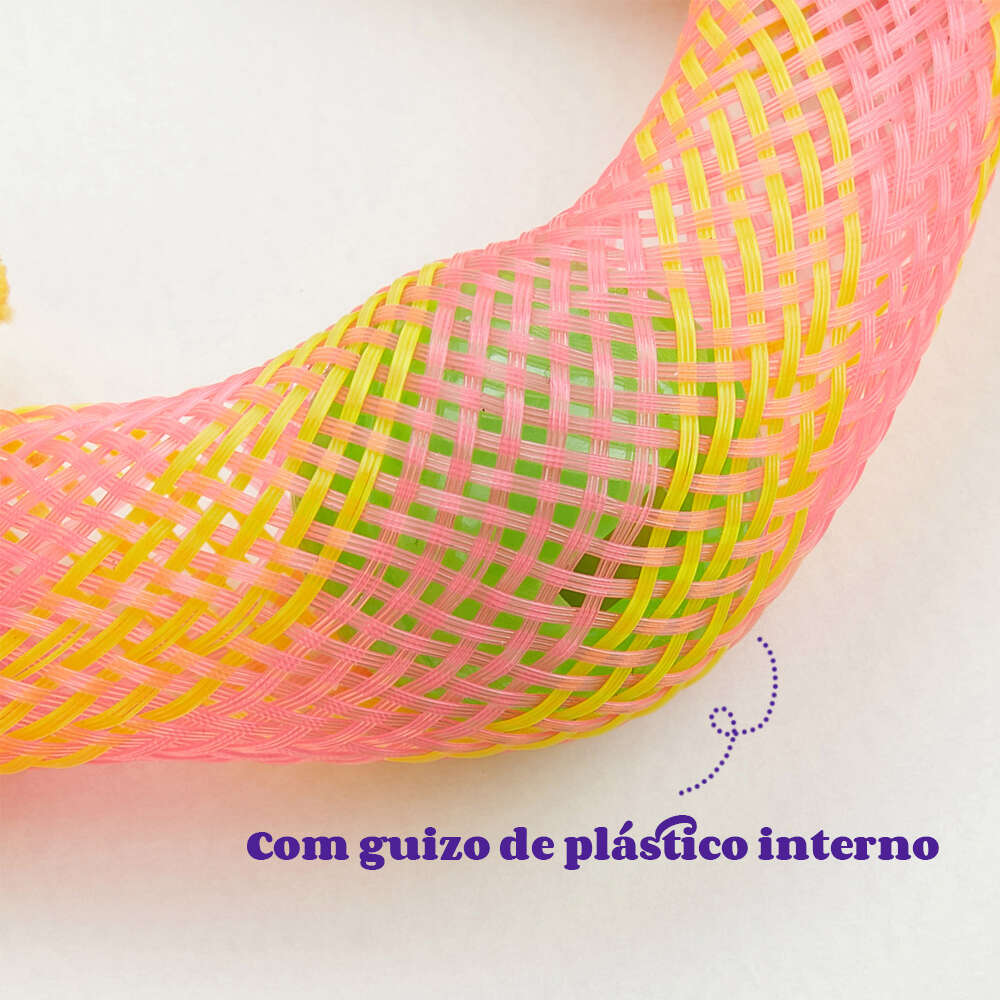 Brinquedo Pelúcia Fofos Animais Pulam Pulam Flamingo com Catnip para Gatos - Tam. Único