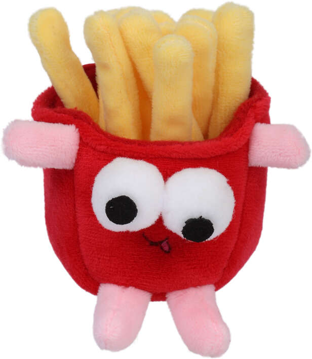 Brinquedo Pelúcia Qmonster Fast Food Batata Frita com Catnip para Gatos - Tam. Único