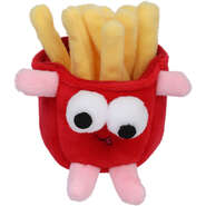 Brinquedo Pelúcia Qmonster Fast Food Batata Frita com Catnip para Gatos - Tam. Único
