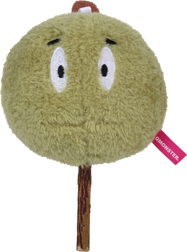 Brinquedo Pelúcia Qmonster Pirulito Durião Matatabi com Catnip para Gatos - Tam. Único