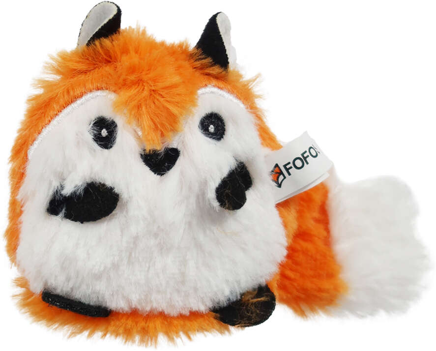 Brinquedo Pelúcia Fofos Fazenda Raposa com Catnip para Gatos - Tam. Único
