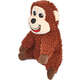 Brinquedo Pelúcia Fofos Chenille Tough Animais Macaco para Cães