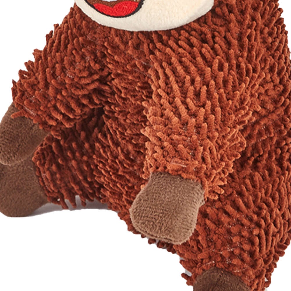 Brinquedo Pelúcia Fofos Chenille Tough Animais Macaco para Cães - Tam. Único