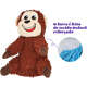 Brinquedo Pelúcia Fofos Chenille Tough Animais Macaco para Cães
