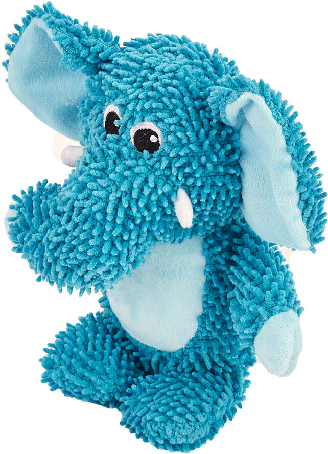 Brinquedo Pelúcia Fofos Chenille Tough Animais Elefante para Cães - Tam. Único