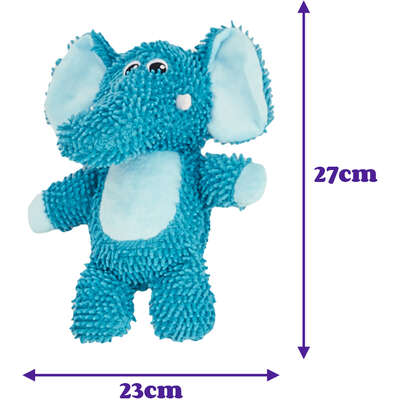 Brinquedo Pelúcia Fofos Chenille Tough Animais Elefante para Cães
