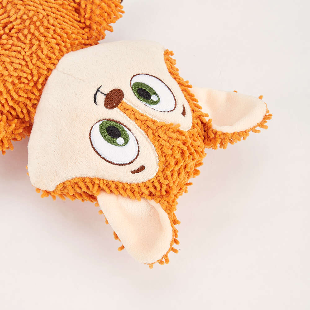 Brinquedo Pelúcia Fofos Chenille Tough Animais Raposa para Cães - Tam. Único