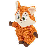 Brinquedo Pelúcia Fofos Chenille Tough Animais Raposa para Cães - Tam. Único