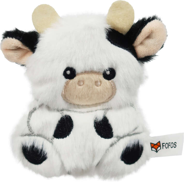 Brinquedo Pelúcia Fofos Fazenda Vaca com Catnip para Gatos - Tam. Único