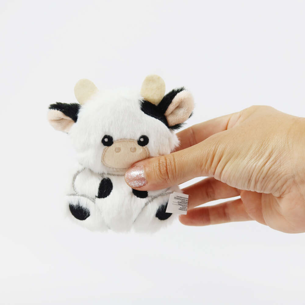 Brinquedo Pelúcia Fofos Fazenda Vaca com Catnip para Gatos - Tam. Único