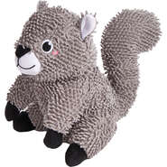 Brinquedo Pelúcia Fofos Chenille Tough Animais Esquilo para Cães - Tam. Único