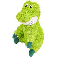 Brinquedo Pelúcia Fofos Chenille Tough Animais Jacaré para Cães - Tam. Único