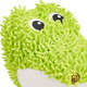 Brinquedo Pelúcia Fofos Chenille Tough Animais Jacaré para Cães