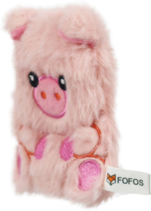 Brinquedo Pelúcia Fofos Fazenda Porco com Catnip para Gatos - Tam. Único