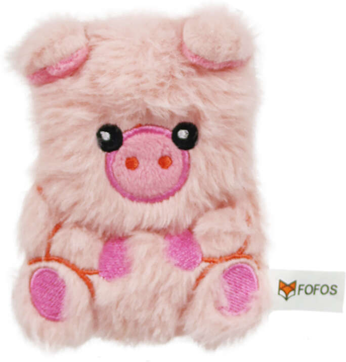 Brinquedo Pelúcia Fofos Fazenda Porco com Catnip para Gatos - Tam. Único